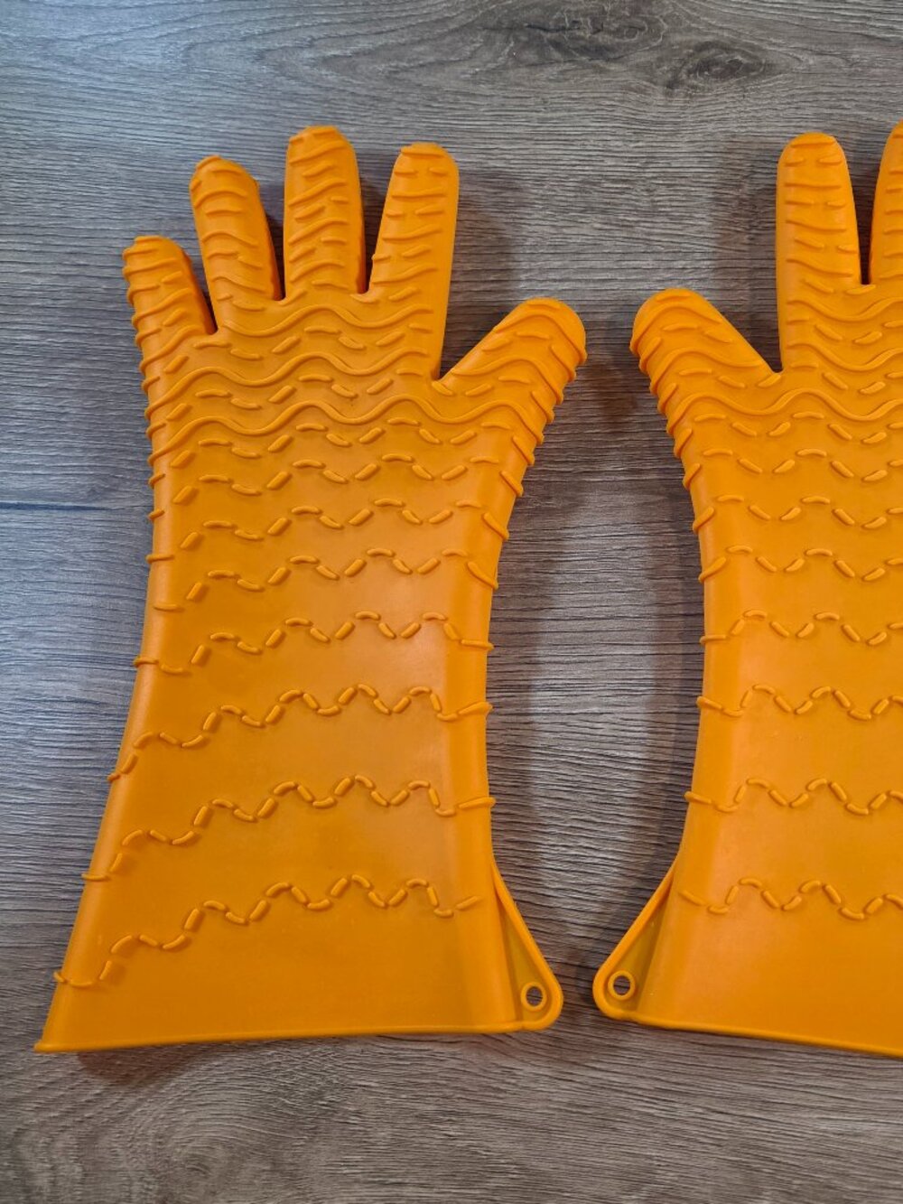Silicone Smoker Oven Gloves Heat Resistant BBQ Gloves Cooking Grilling Mitts Set